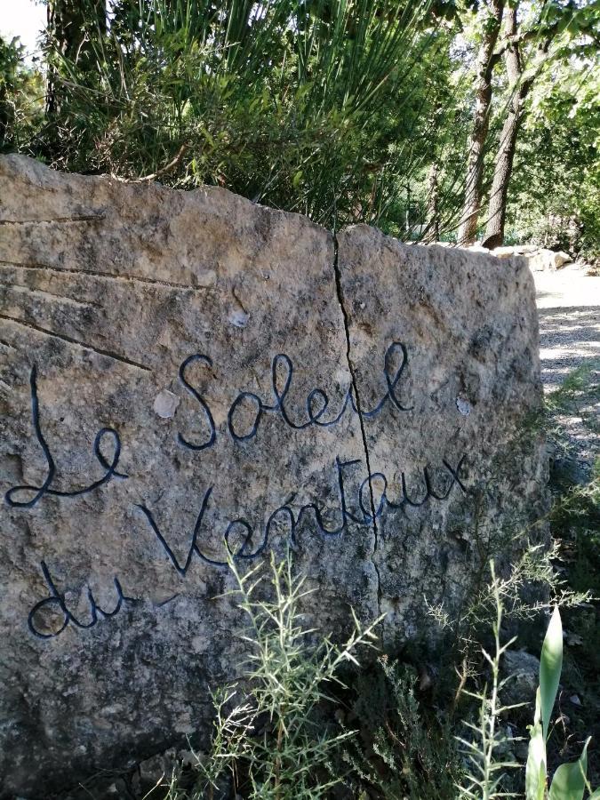 Le Soleil Du Ventoux Villa Entrechaux Eksteriør bilde