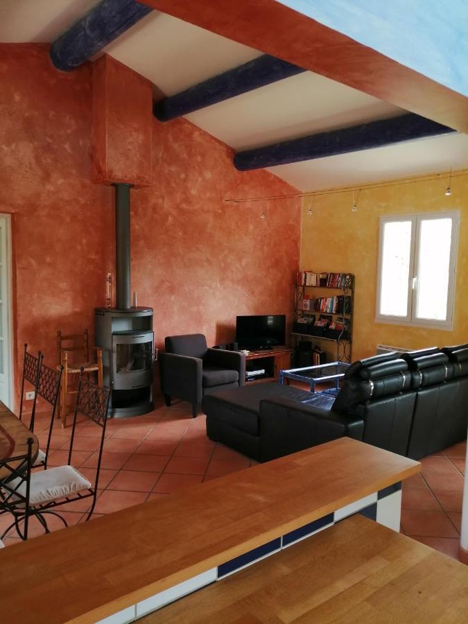 Le Soleil Du Ventoux Villa Entrechaux Eksteriør bilde