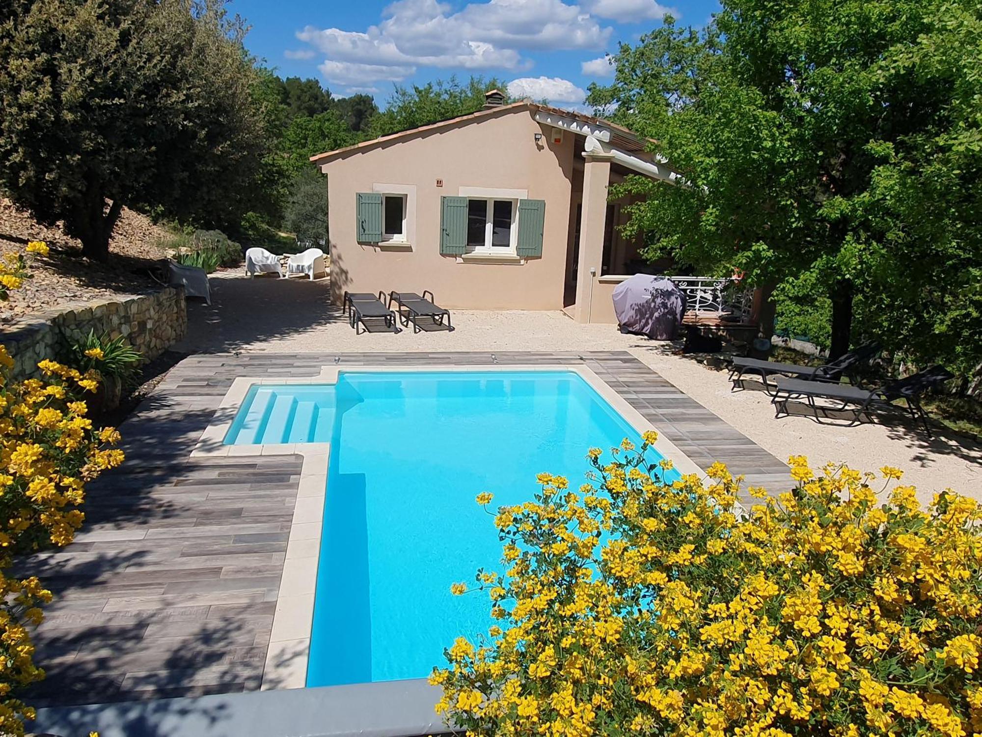 Le Soleil Du Ventoux Villa Entrechaux Eksteriør bilde